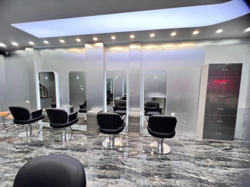 Salon tóc nam kiểu hiện đại